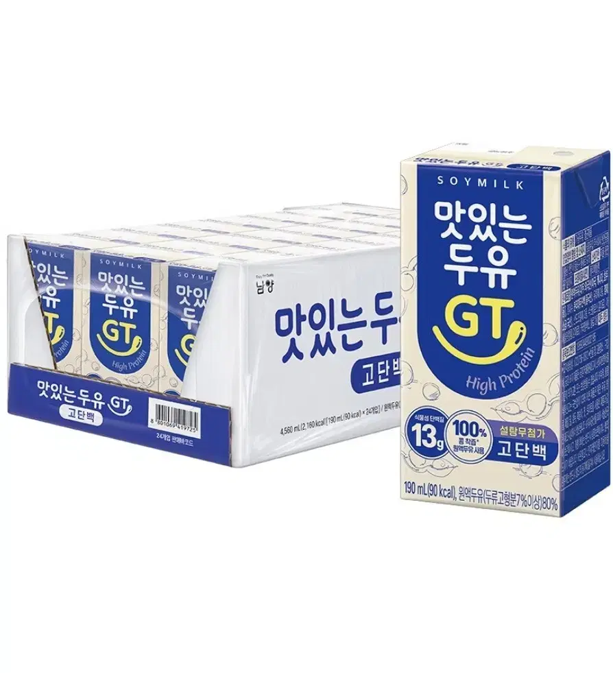 [무료배송] 맛있는두유 GT 고단백 190ml 24개